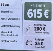 Erdgeschosswohnung 2 Zimmer in Broichweiden - Würselen