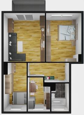 Foto - Etagenwohnung in Dessau-Roßlau zur Miete