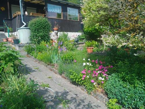 Foto - Pachtgarten KGA 'Haßfurther Wand' mit Dolmarblick in 98617 Mgn.