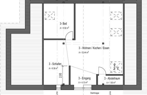 Foto - 1.5 Zimmer Dachgeschoßwohnung in Wiemersdorf