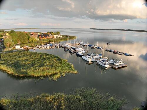 Foto - Usedom-ETW mit Terasse Hafen Ziemitz