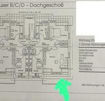 2-Raum-Wohnung Dachgeschoss in Torgau
