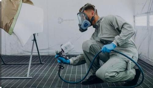 Foto - Professionelle Lackierkabine zur stundenweisen Miete