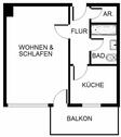 Foto - Etagenwohnung in Bonn zur Miete