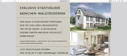 Foto - Stadthäuser München Trudering - 1.070.000,00&nbsp;EUR Kaufpreis, ca.&nbsp; 115,00&nbsp;m&sup2;