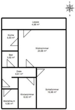 Foto - Etagenwohnung in Kamen zur Miete
