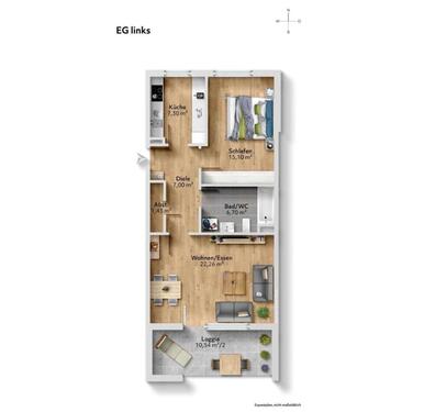 Foto - WIRD RENOVIERT: 2 Zimmer EG-Wohnung Bietigheim-Bissingen