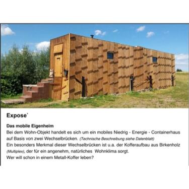 Foto - Tiny Containerhaus - 95.000,00&nbsp;EUR Kaufpreis, ca.&nbsp; 42,00&nbsp;m&sup2;