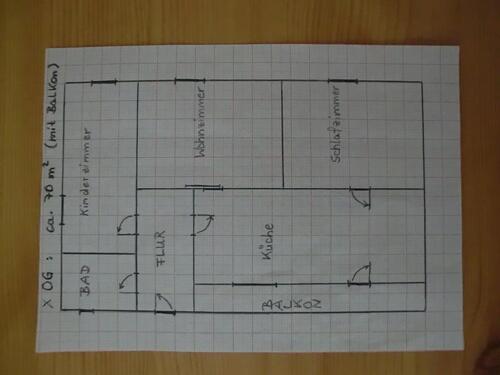 Foto - 3 Zimmer Etagenwohnung zur Miete in Elsterwerda