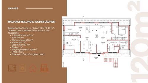 Foto - Dachgeschoßwohnung in Burgwedel zur Miete
