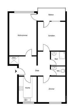 Foto - 3 Zimmer Etagenwohnung zur Miete in Werl