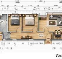 Kernsanierte 3-Zimmer-Wohnung im 1.OG mit eigenem Eingang - Ahnatal