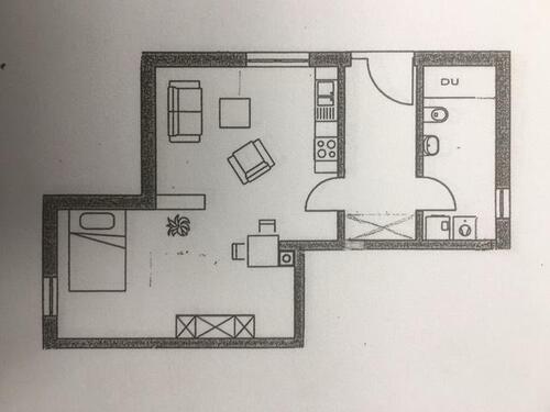 Foto - Bezug ab 01.08.2026: 1,5 Zimmer- Single- Wohnung in Künzell