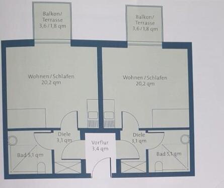 Foto - 1 Zimmer Etagenwohnung zum Kaufen in Laatzen