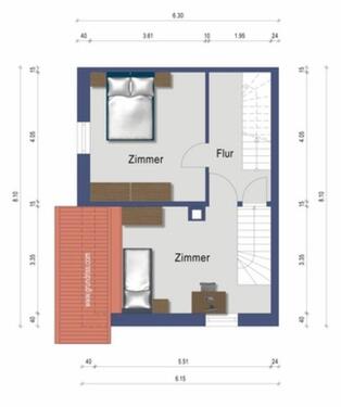 Foto - 3 Zimmer Doppelhaushälfte zum Kaufen in Ludwigshafen am Rhein