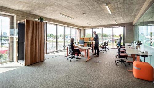 Foto - 4qm Schreibtisch im DockDrei Mannheim – Coworking & Gründergeist