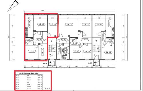 Foto - 4-Raum Wohnung in Kletzin von privat zu vermieten