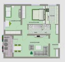 Traumhafte 3-Zimmer-Wohnung (ca. 73 m²), komplett renoviert – Eic - Maintal