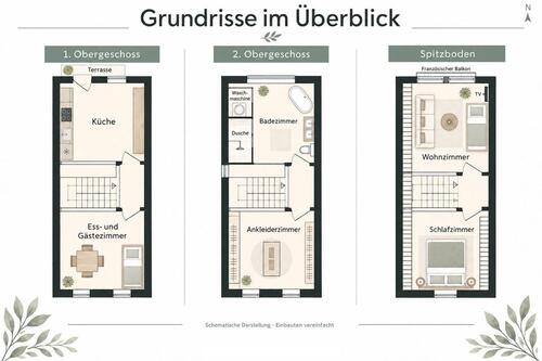 Foto - Möbliertes Haus mit ca. 120 m² und Terrasse auf Zeit in Neuss