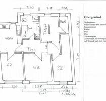 19412 Brüel, 3 Raumwohnung mit Küche Bad + großem Garten