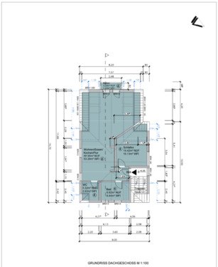 Foto - Wohnen über den Dächern von Bergen – Stilvolle DG-Wohnung