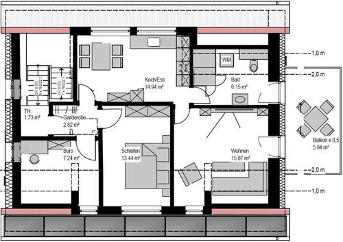 Foto - Etagenwohnung in Nördlingen zur Miete