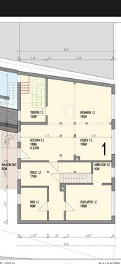 Foto - 4 Zimmer Wohnung mit 2 Bäder, Balkon,Garage