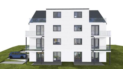 Foto - Neubau-Erstbezug 2026: Moderne 3-Zi-Wohnung mit Balkon & Aufzug