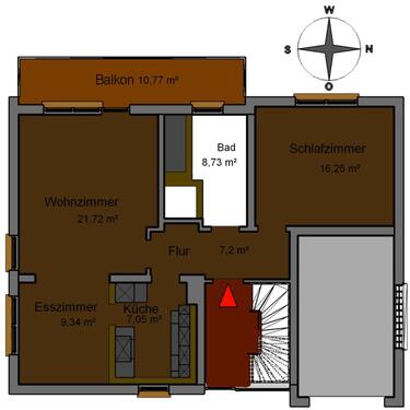 Foto - Wohnung in Freudenberg-Büschergrund für eine Person