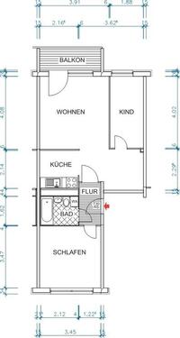 Foto - 3 Zimmer Etagenwohnung zur Miete in Chemnitz