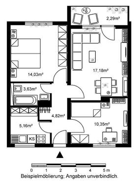 Foto - Etagenwohnung zur Miete in Frankfurt am Main