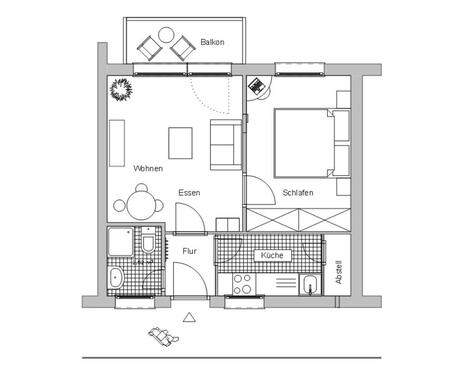 Foto - Wohnung Paar , Studenten , Single