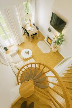 Foto - Moderne Maisonette-Wohnung mit Galerie & Terrasse in Waldkirchen
