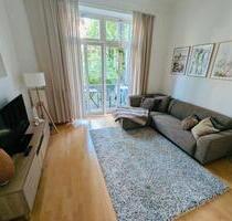 2- ZimmerAltbauwohnung, großer BalkonSüdvorstadt (unmöbliert) - Leipzig Mitte