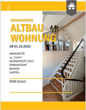 Foto - NIRO I Top sanierte Altbau Wohnung hochwertig möbliert