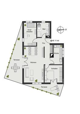 Foto - 3 Zimmer Etagenwohnung zur Miete in Dresden