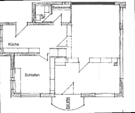 Foto - 3 Zimmer Etagenwohnung zur Miete in Stuttgart