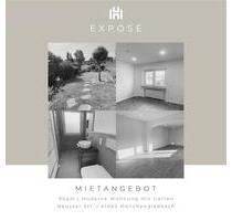 Moderne 4-Zimmer Erdgeschosswohnung mit Garten - Mönchengladbach Nord