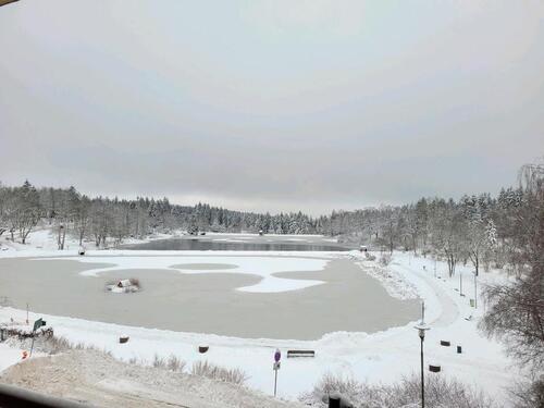 Foto - Urlaub im Harz - Der erste Schnee im Anmarsch