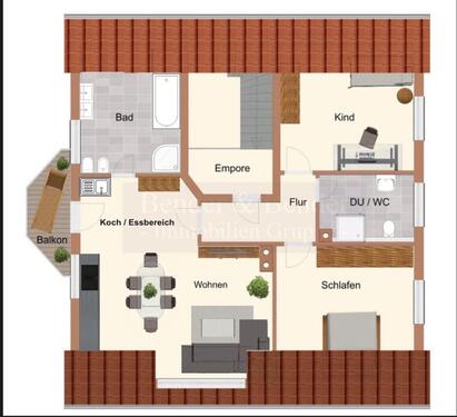 Foto - Schöne 3-Zimmer-Obergeschosswohnung in Top Lage von Hachenburg