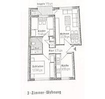 Erstbezug n. Sanierung: 3-Zi.-Wohnung mit Balkon in Bad Segeberg