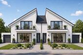 Foto - Neubau Doppelhaushälfte in Augustfehn