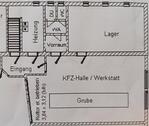 Foto - Gewerberäume, Halle mit Grube + Lagerraum, Büroraum zu vermieten