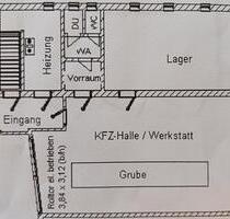 Gewerberäume, Halle mit Grube + Lagerraum, Büroraum zu vermieten - Plauen