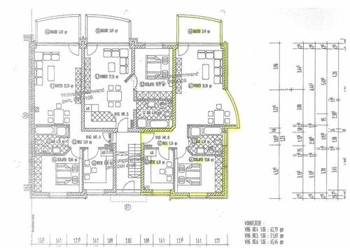 Foto - Dorsten-Feldmark: moderne 2,5 Zi.-Whg. mit Tageslichtbad
