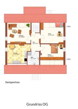 Foto - 3 Zimmer Wohnung Salzgitter Thiede möbliert