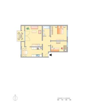 Foto - 3 Zimmer Erdgeschoßwohnung zur Miete in Frankfurt am Main