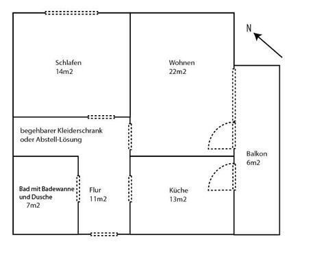 Foto - 2 Zimmer Etagenwohnung zur Miete in Bad Emstal