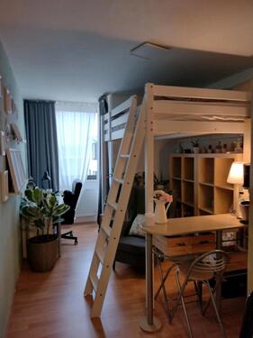 Foto - Mainz-Münchfeld: Helles 1-Zimmer-Appartment, profsionsfrei