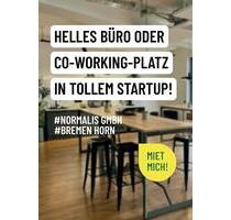 Co-Working-Platz oder Büro in nettem Startup in Bremen Horn